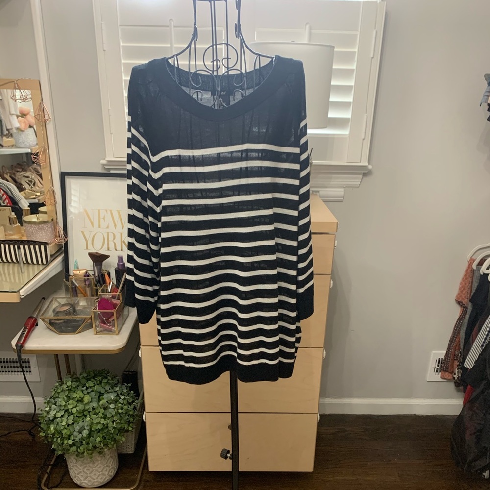 H&M Stripe Sweater - Sz M
